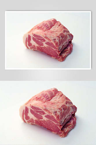 招牌猪肉肉类餐饮摄影图