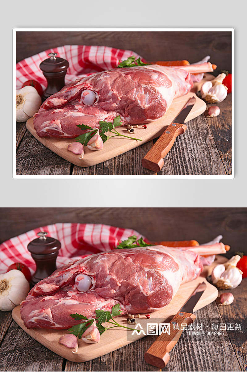 鲜香美味猪肉肉类图片素材