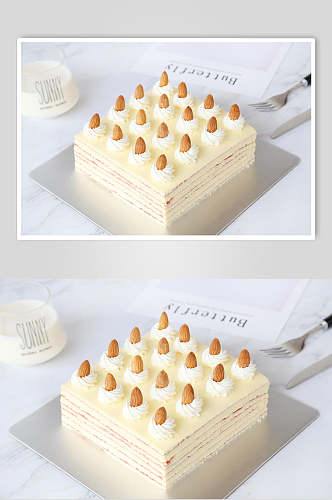 祝寿生日蛋糕摄影图
