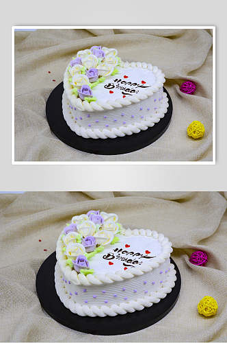 创意欧式蛋糕摄影图