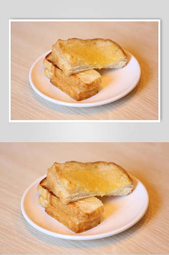 岩烧烘焙面包食品高清图片