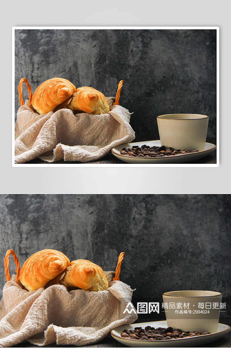 美味烘焙面包食品摄影图片素材