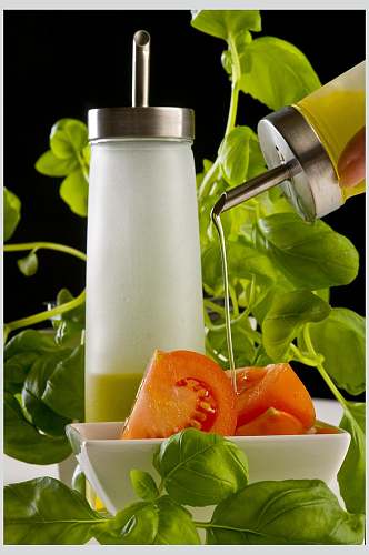 健康美味沙拉蔬菜水果食物高清图片
