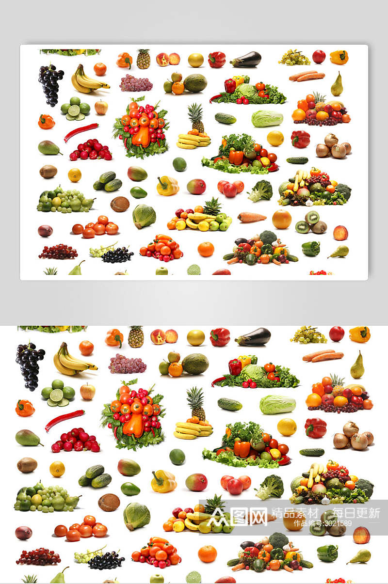 创意时尚蔬菜水果食品摄影图片素材