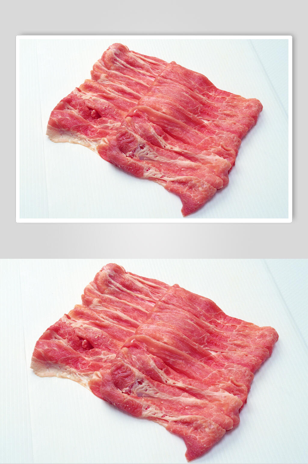 新鲜美味猪肉肉类餐饮摄影图素材