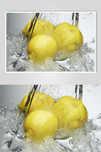 清新柠檬蔬菜水果图片