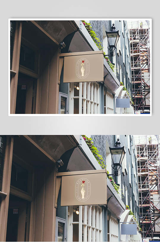 品牌餐饮店面招牌样机