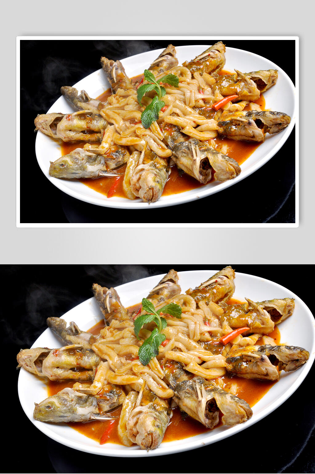 鱼面条面食美食高清图片素材