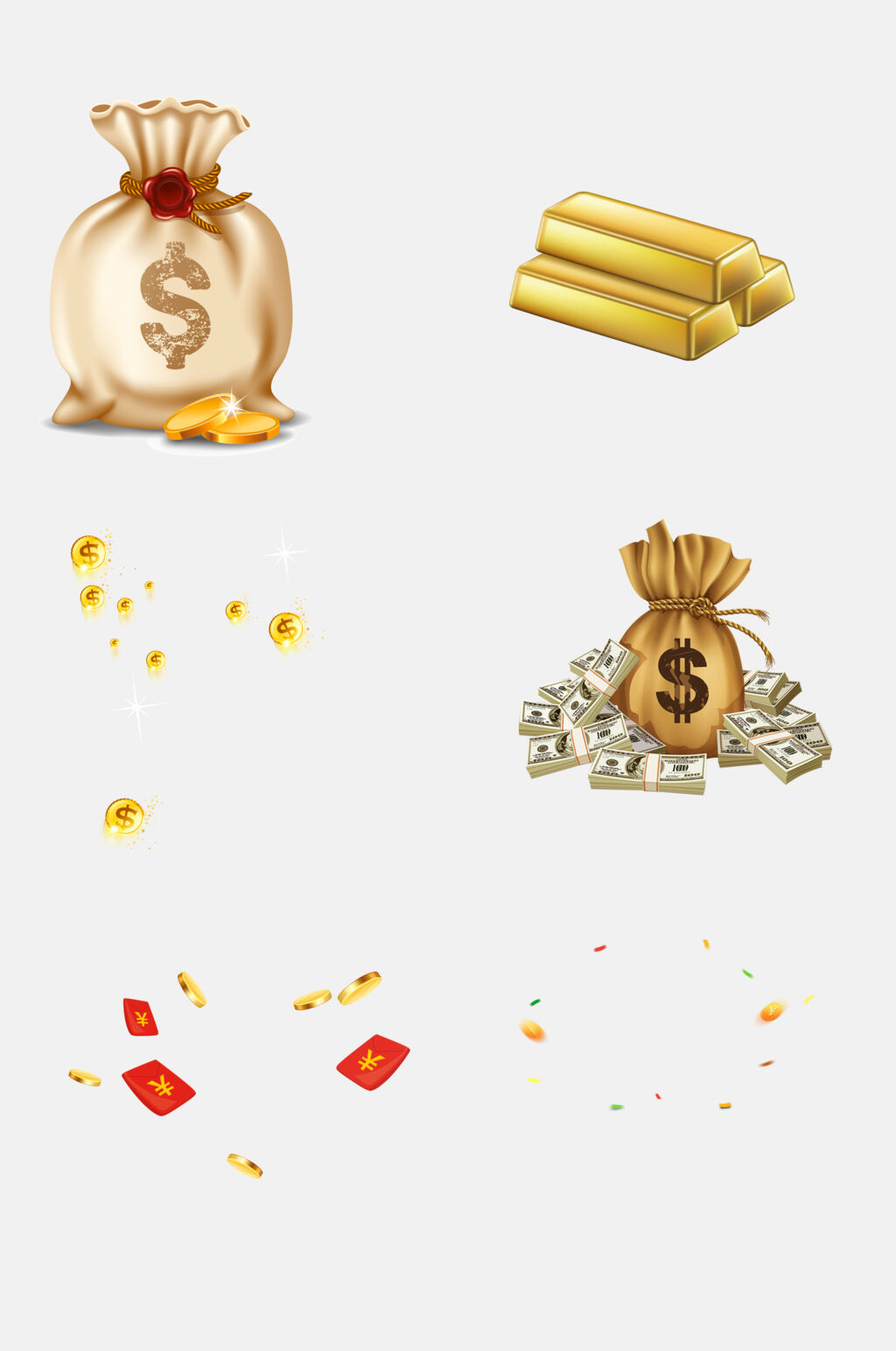 简约金钱钱币免抠设计素材模板下载-编号3028830-众图网