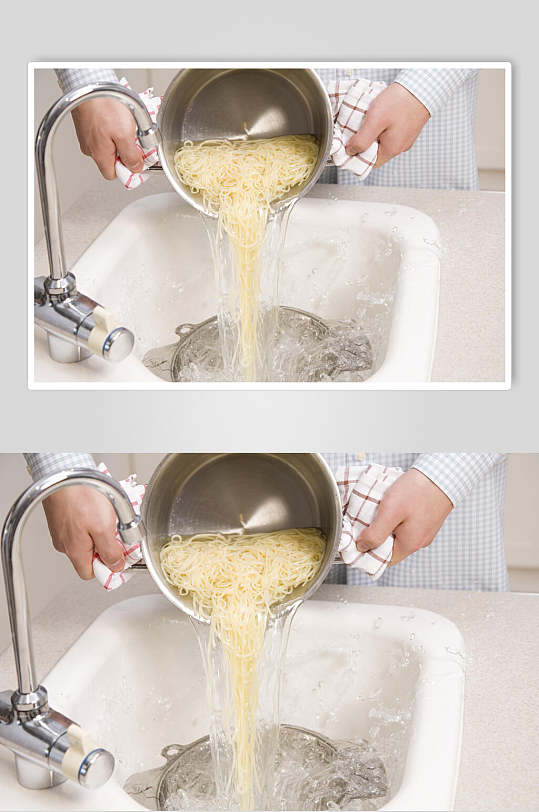 面条制作美食图片