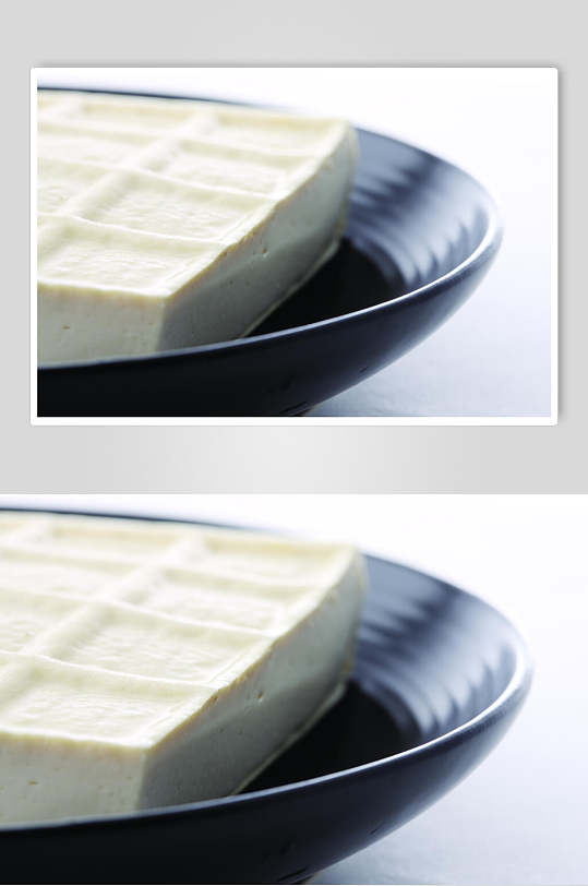 嫩豆腐健康食材摄影图
