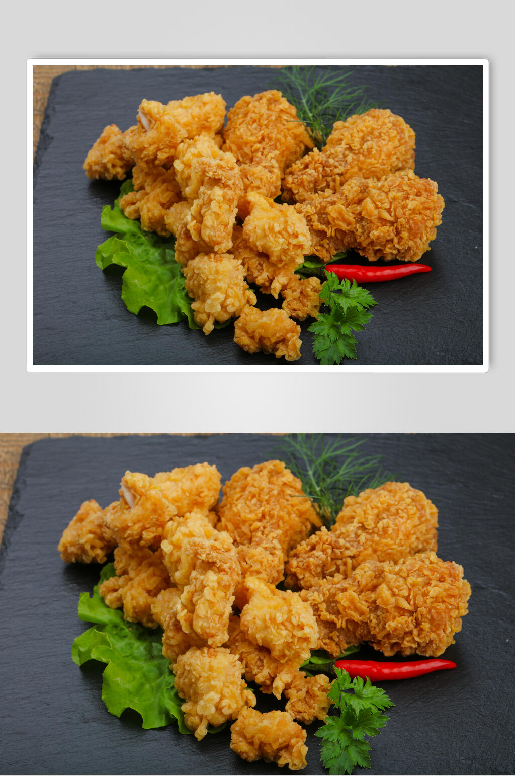 飘香美食薯条汉堡食品摄影图片素材