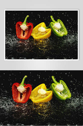 新鲜辣椒蔬菜水果图片