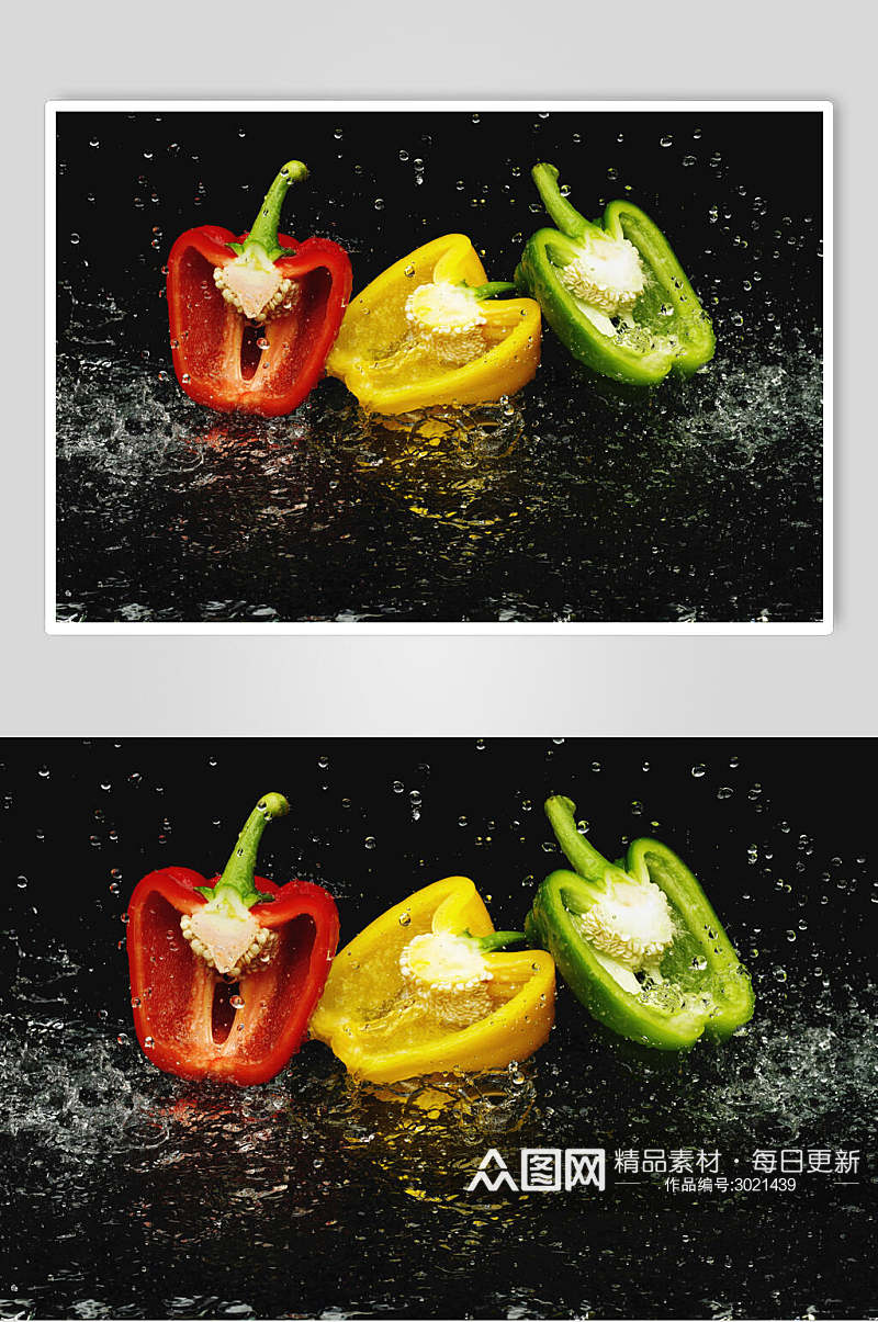 新鲜辣椒蔬菜水果图片素材