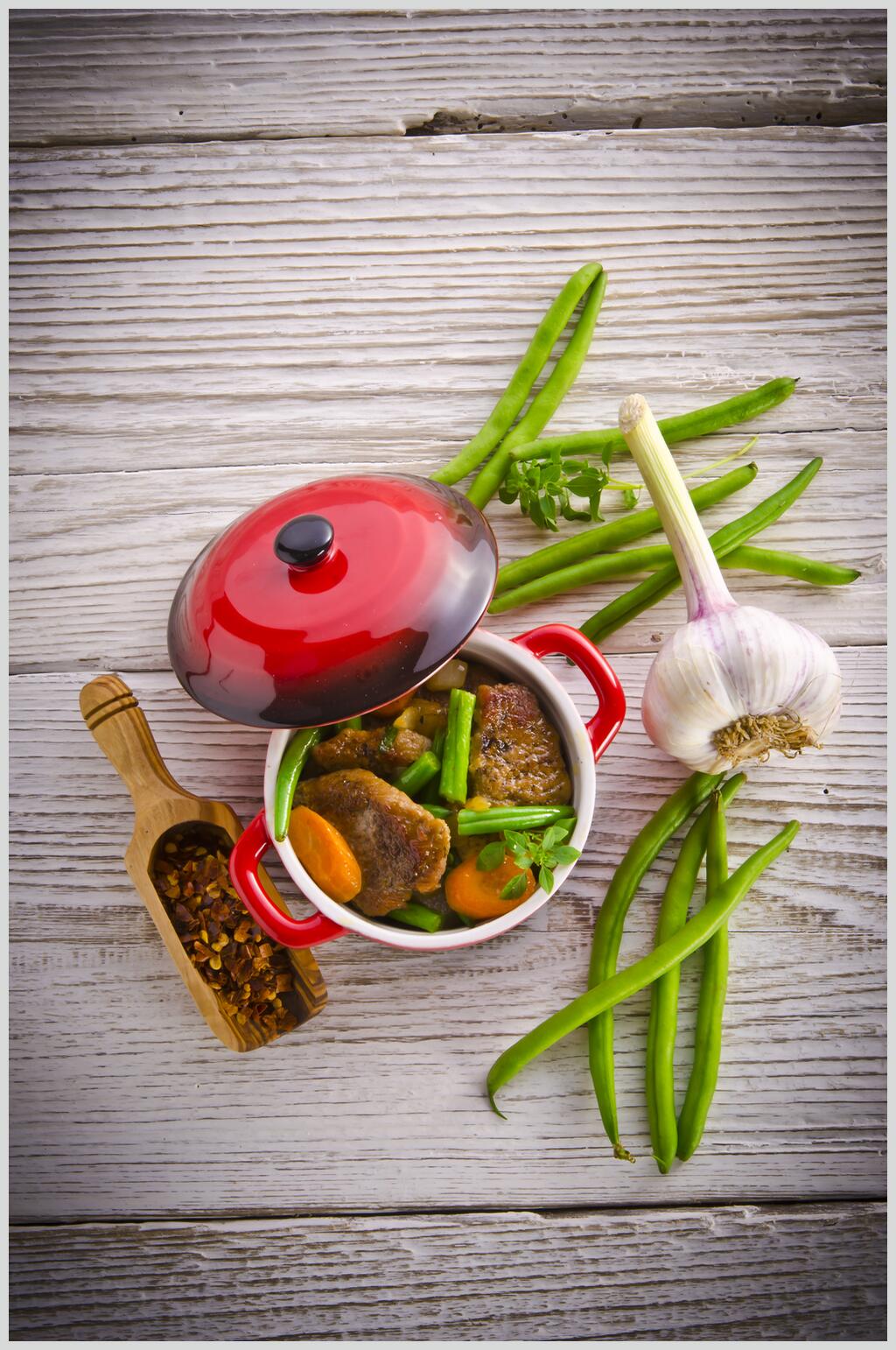 清新创意家常菜美食图片素材