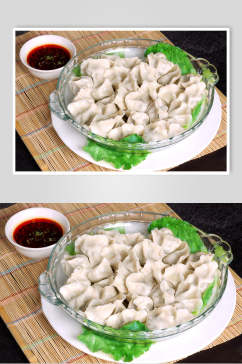 小吃水饺高清图片