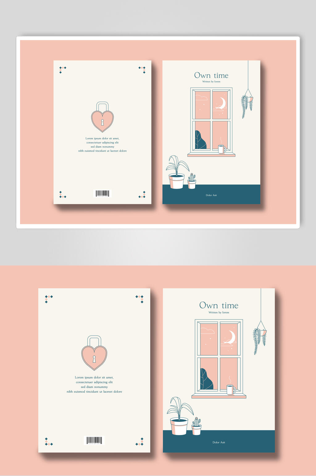 白色简约卡通卡片插画素材素材