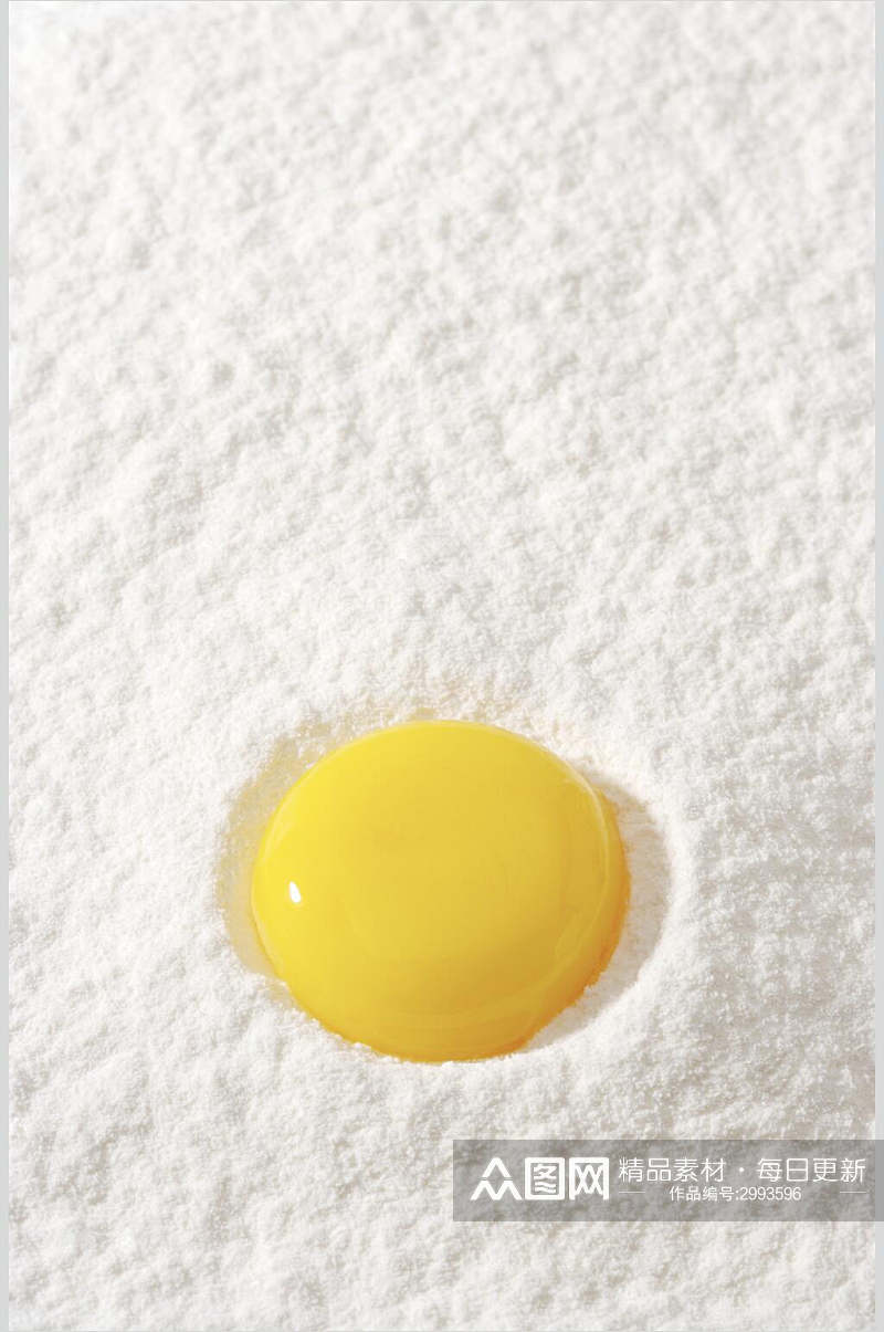 新鲜米粉鸡蛋摄影图素材