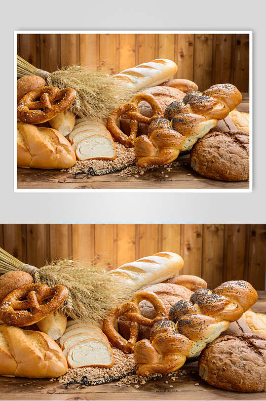 精品全麦面包食物高清图片