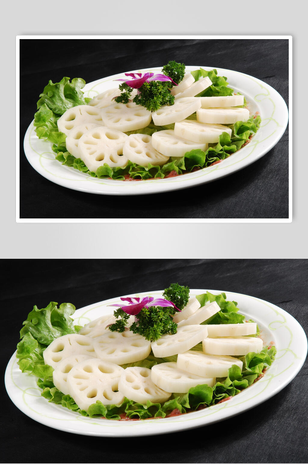 有机莲菜摄影图素材