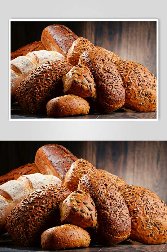 精品全麦面包食品高清图片