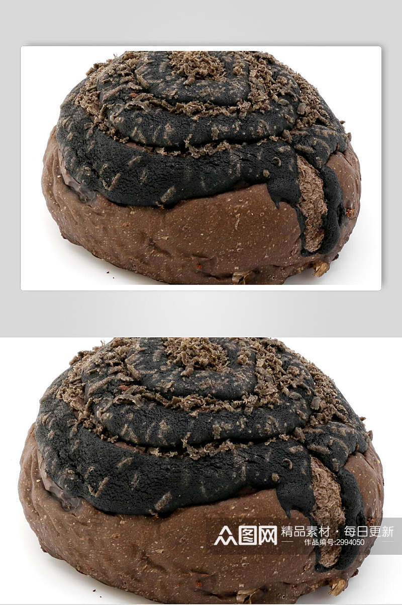 巧克力烘焙面包摄影图片素材