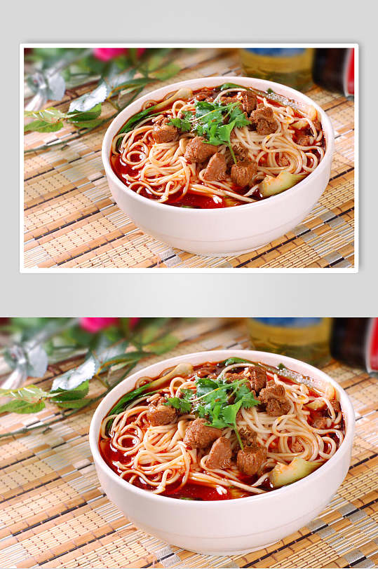 牛肉面条面食美食图片-众图网
