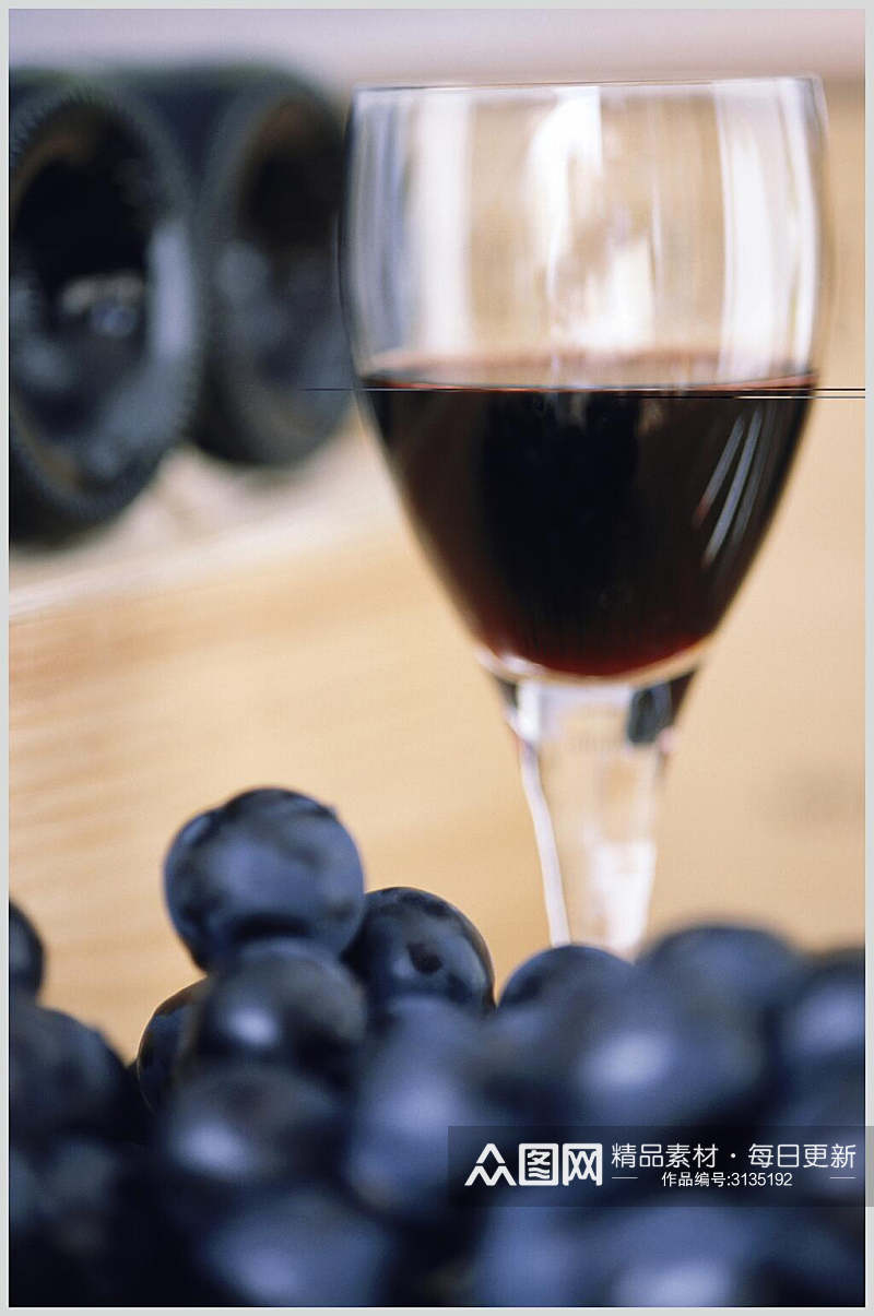 葡萄酒酒杯摄影图素材