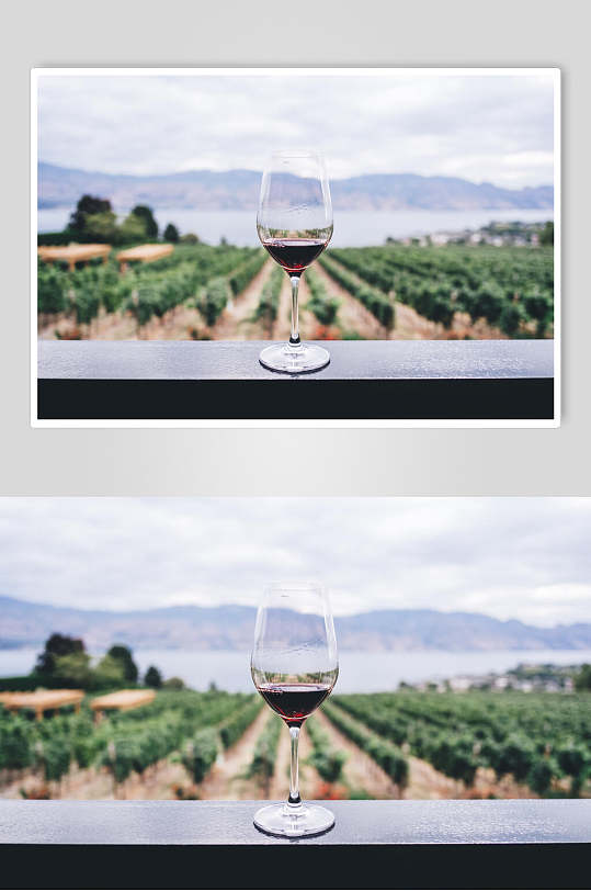 创意红酒葡萄酒摄影图