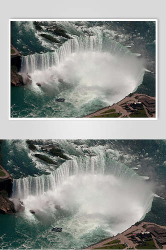 瀑布自然风光高清图片
