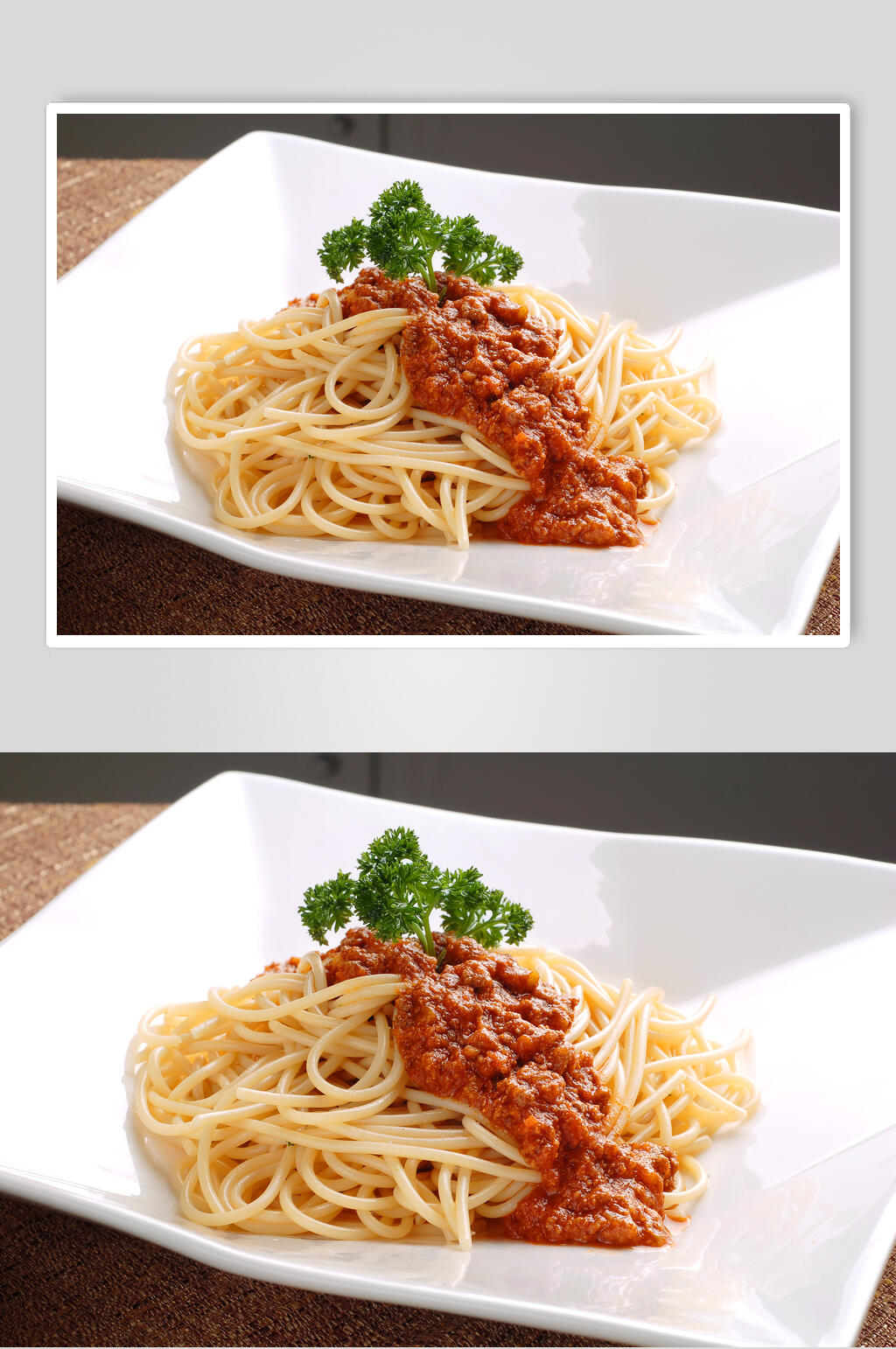 面食肉酱意面图片素材