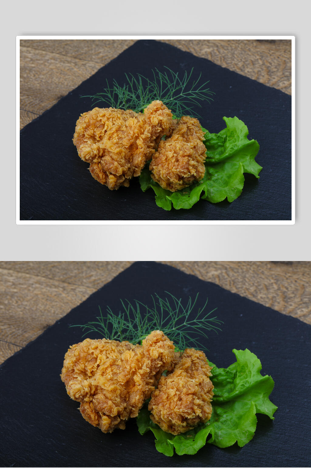 飘香鸡腿美食薯条汉堡高清图片素材