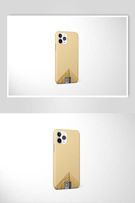 简洁精致商务苹果外壳样机