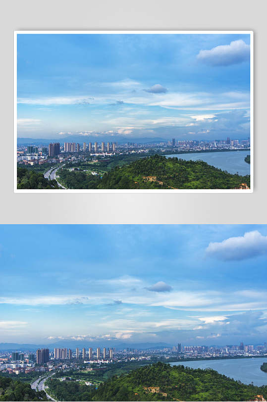 广东惠州城市天际线图片