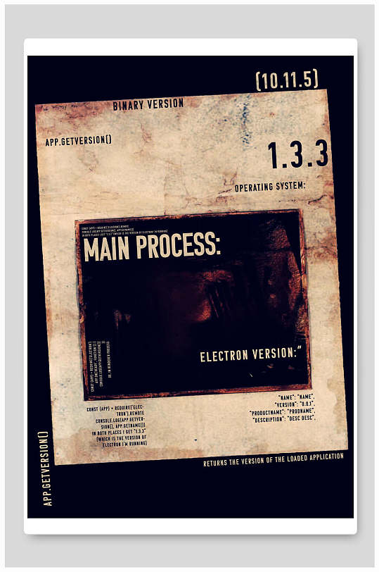 黑黄英文高端大气国外电影封面海报