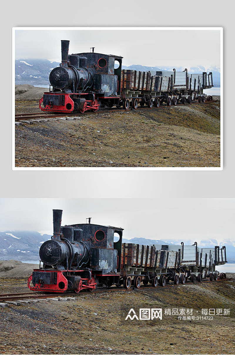 老蒸汽火车高清图片素材