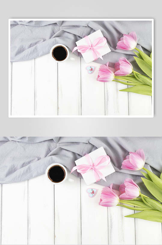 清新咖啡花卉花语花朵高清图片