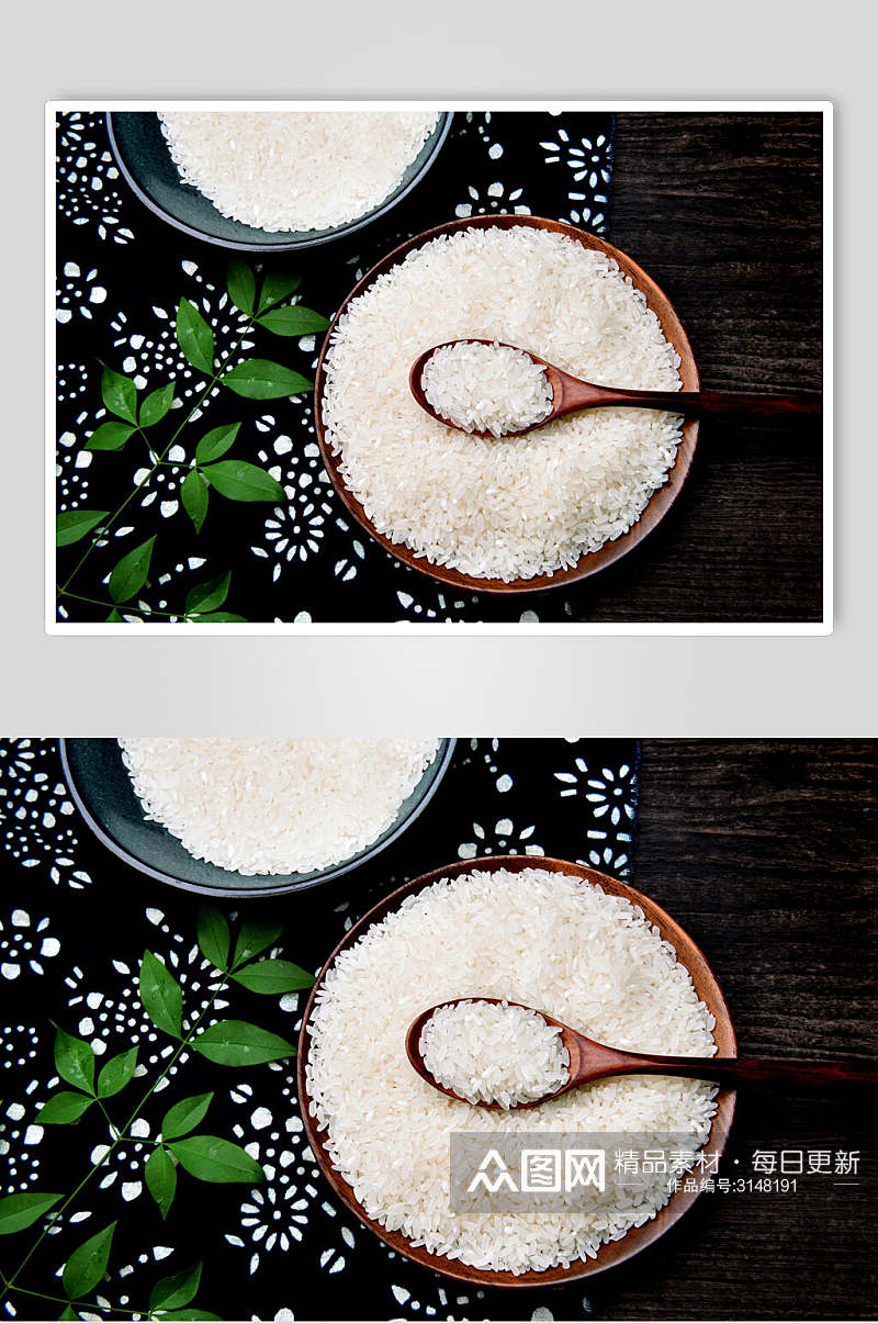 大米米饭主题图片素材