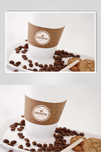 咖啡咖啡豆包装展示样机