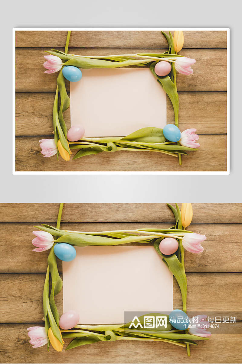 创意彩蛋花语花朵高清图片素材