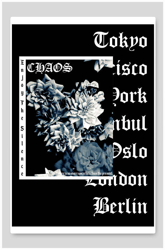 黑色海报封面图片-黑色海报封面设计素材-黑色海报封面模板下载-众图