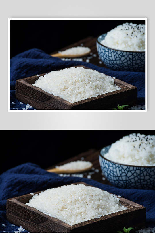 简约餐馆精湛大米米饭图片