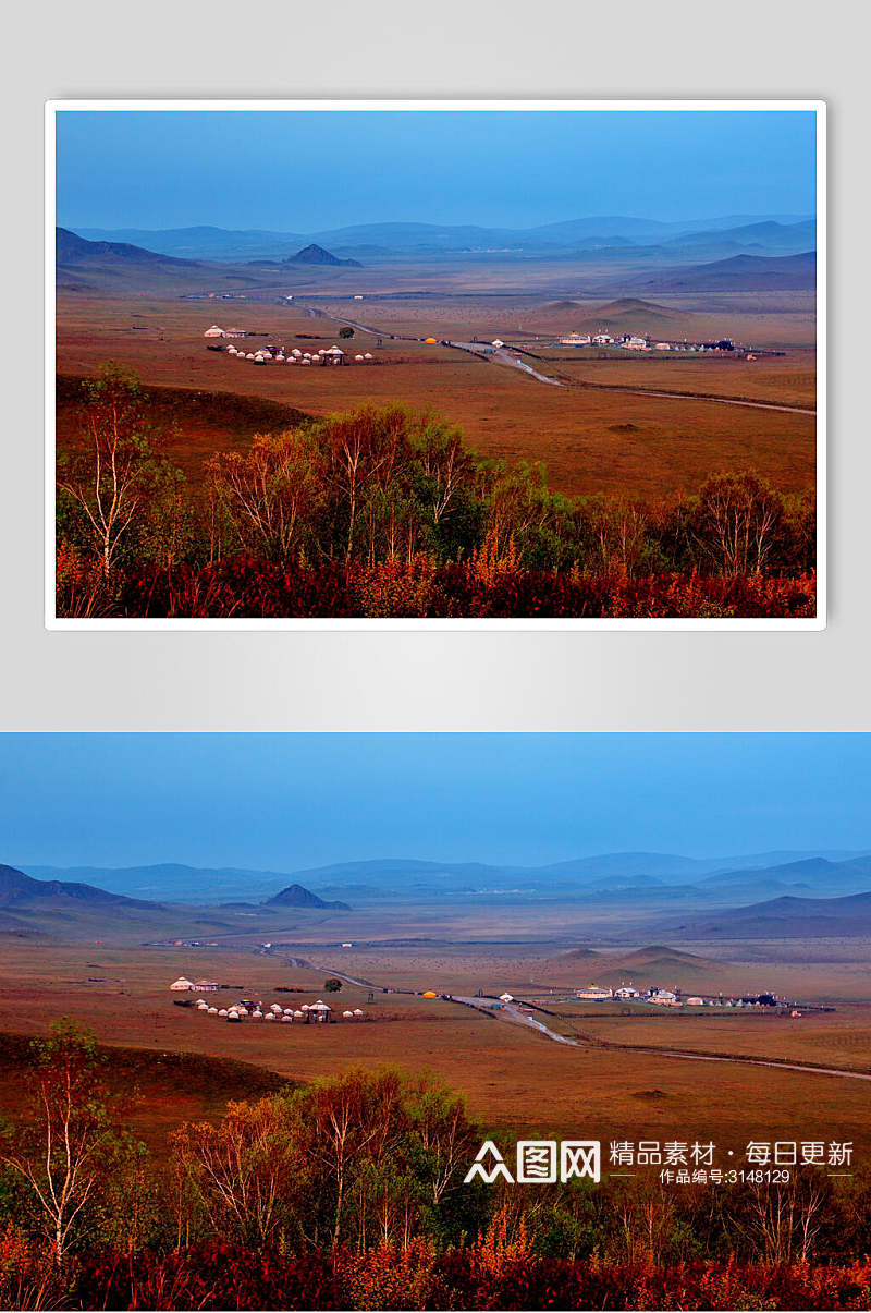 红树林乌兰布统风景图片素材