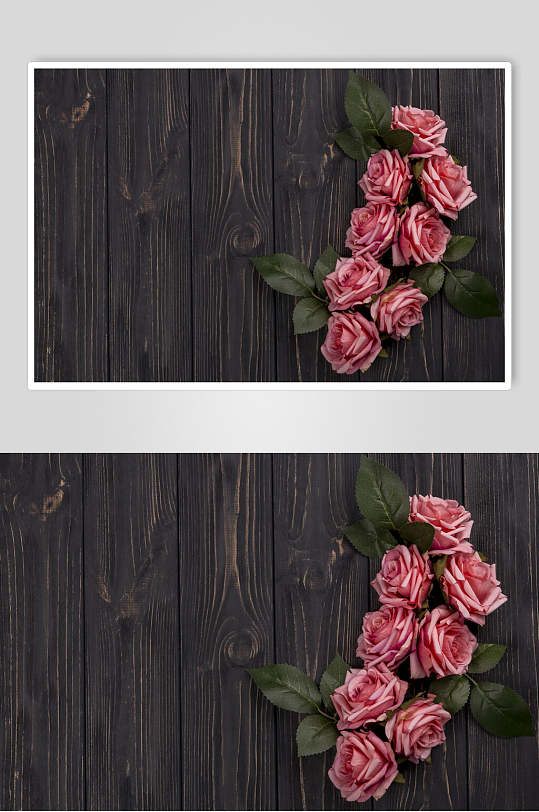木纹鲜花花语花朵高清图片