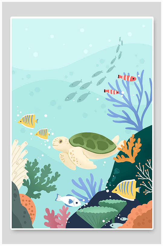 海洋动物美陈图片-海洋动物美陈设计素材-海洋动物美陈模板下载-众图