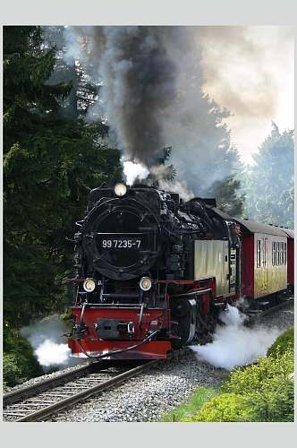 老蒸汽火车摄影图片