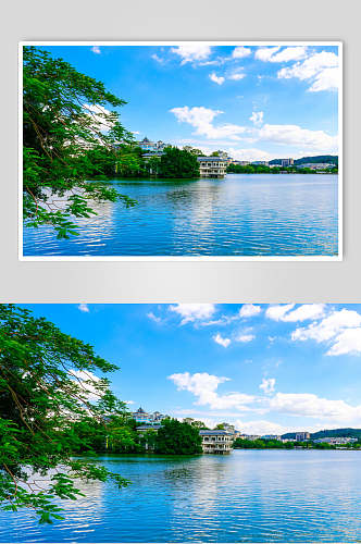 清新惠州西湖图片