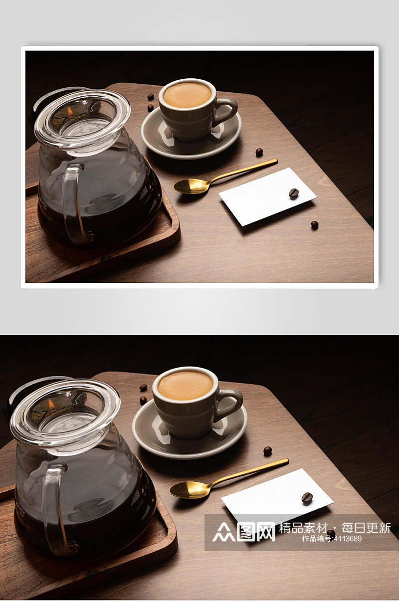 咖啡包装泡咖啡展示样机素材