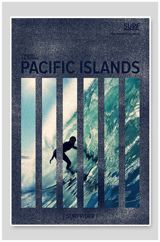 海上冲浪国外电影封面海报