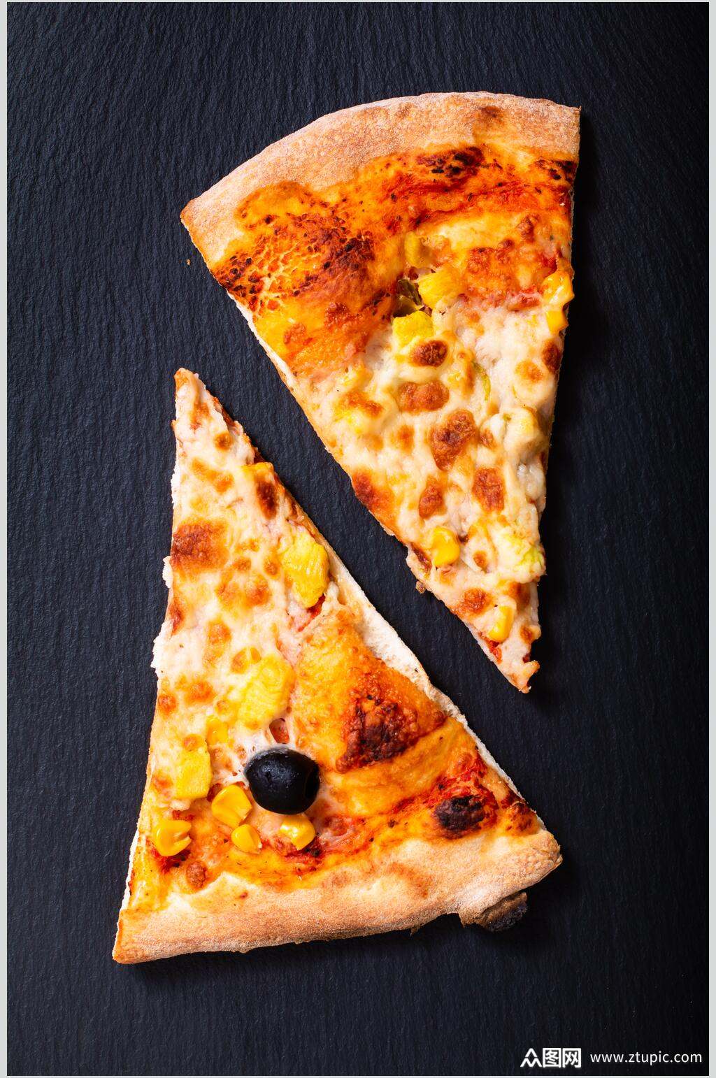 招牌三角披萨美食图片素材